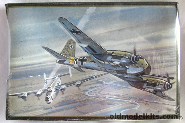 AMT-Frog 1/72 Messerschmitt ME-410 A-1 or ME-410 A-1/U-4 (Frog molds), A601-80 plastic model kit